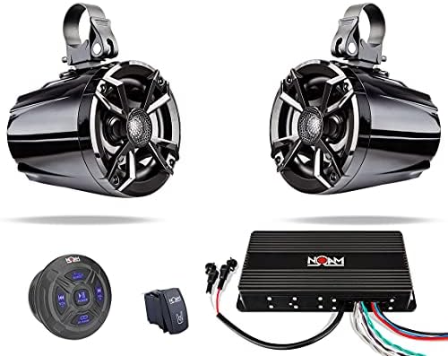 NOAM NUTV5 - Marine Bluetooth ATV/Golf Cart/UTV Speakers Stereo System
