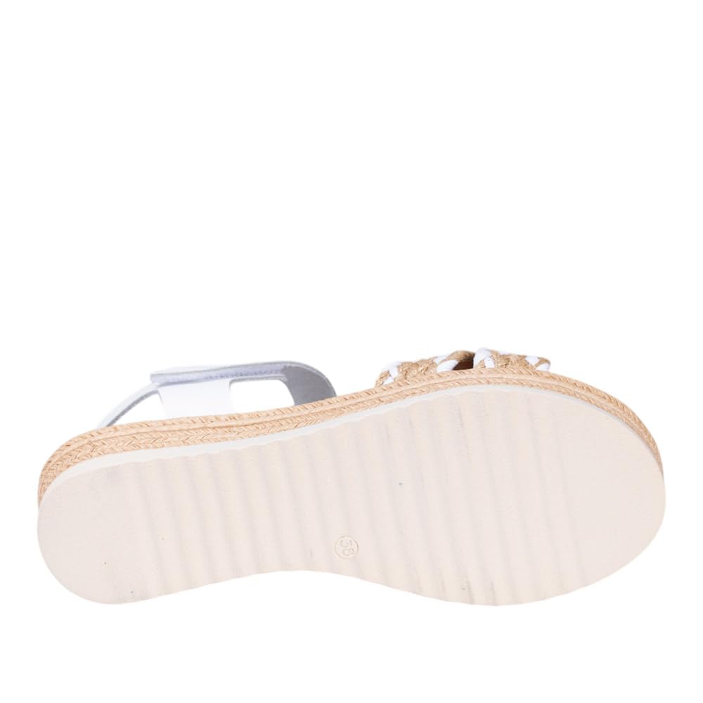 Oh!My Sandals 6014 Sandalia DE Piel COMBINADA Mujer