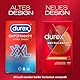 Durex Gefühlsecht XXL Kondome – Dünne Kondome mit großer Passform & mit Silikongleitgel befeuchtet – 24erPack (3 x 8 Stück)