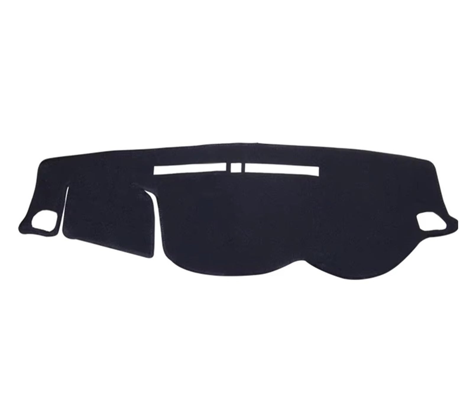 Alfombrilla salpicadero Mitsubishi Triton 2015-2023 RHD protector parasol negro 5
