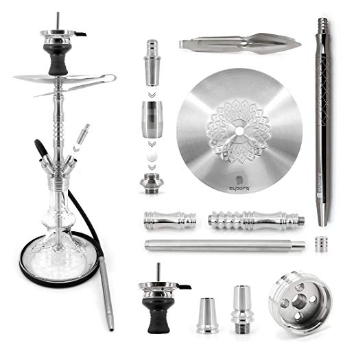 CYBORG Shisha Edelstahl King of Steel Bozz Komplettset