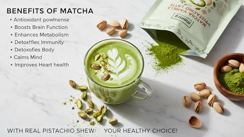 Té Matcha Pistacho Vainilla Latte en polvo 250 g miniatura 3