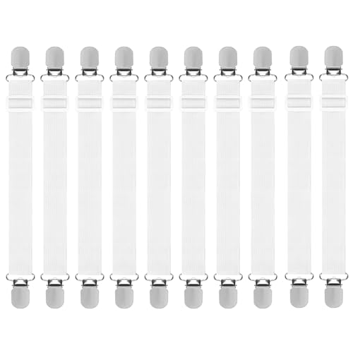 DragonX2 10 Piezas Sujeta Sabanas Bajeras