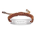 A Beautiful Girl You Can Do Amazing Things Cuff Bracelet Bangle Recovery Mental Health Awareness Fea