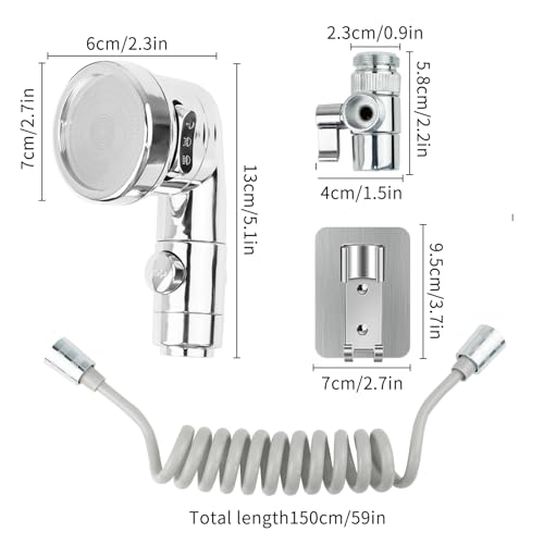 SUPGOMAX Set Doccia a Mano Set Doccia per Lavabo