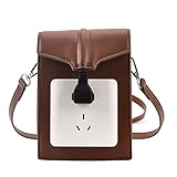 【Adjustable Strap】Shoulder strap length 120cm/47inch (shoulder strap can be adjusted in length)You can punch more holes if you would like to wear it shorter.