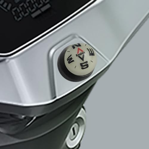 Brújula esférica luminosa KanPas VA-20L para motocicleta miniatura 6