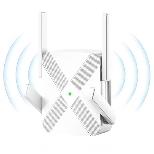 COOYA Extensor WIFI 1200Gbps Refuerzo De Señal |Doble Frecuencia 5Ghz y 2,4Ghz,Nueva Generación Hasta Cuatro Veces Más Rápida,Más Larga Que Nunca Superantena, Amplificador De Señal Con Puerto Ethernet