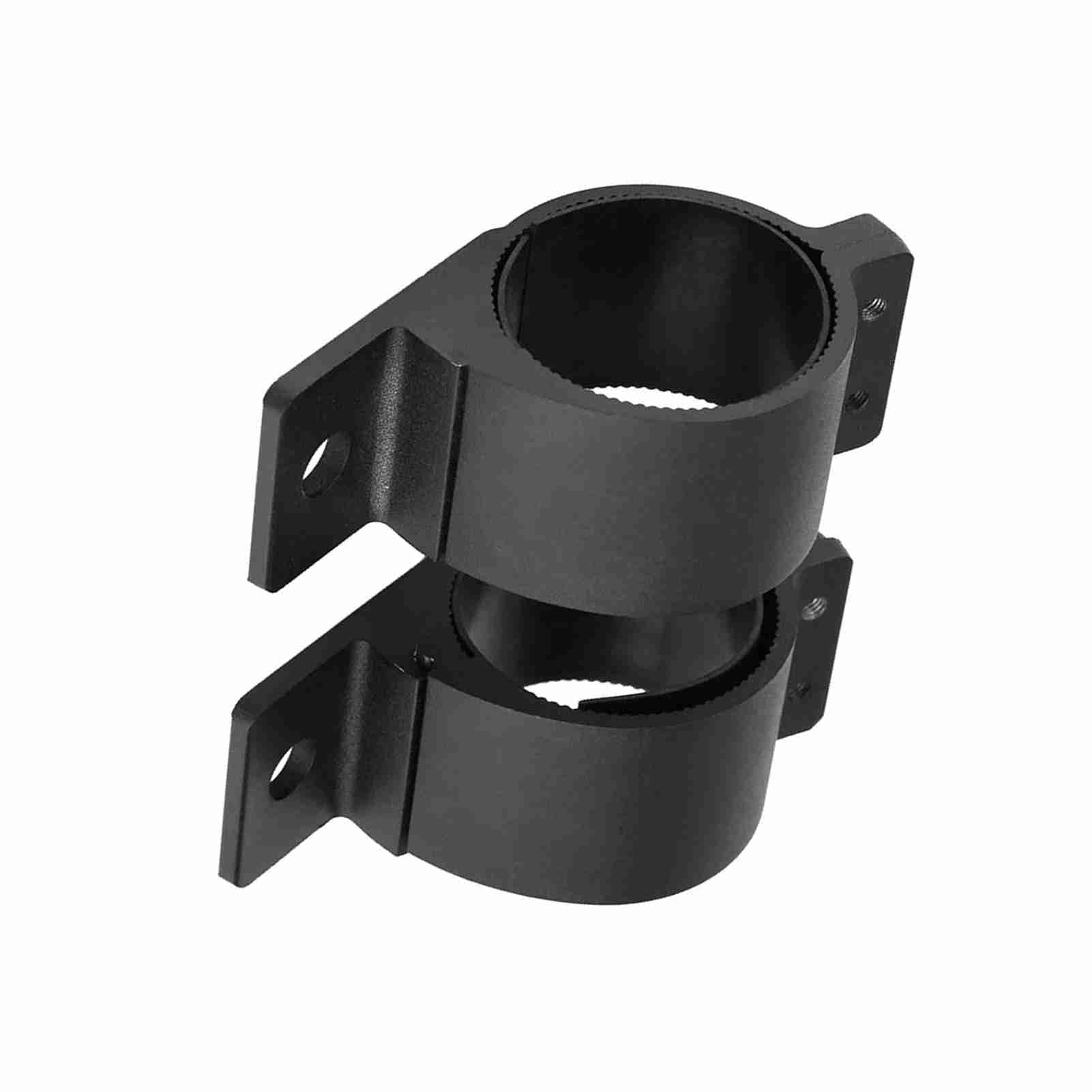 76mm Klemme Scheinwerferterung Auto 3 Zoll Aluminiumlegierung Schwarz Bull Bar Lichthalterung Montageklemmen für Auto Off Road Fahrzeug Scheinwerfer Fahrlampe (3 Zoll)