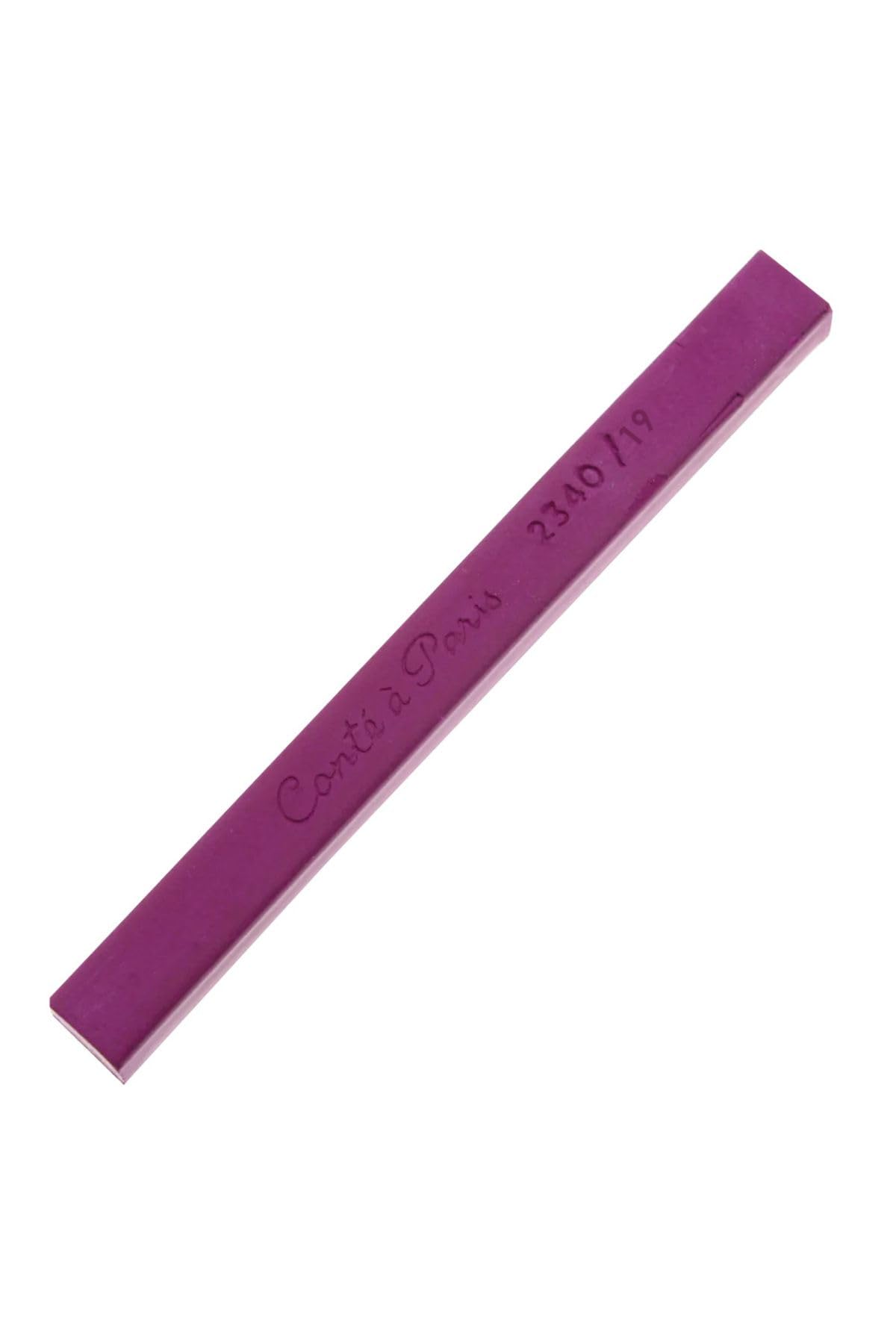 Conté a Paris 500279 Pastel Chalk with High Light Fastness Made from Pigments for Sketches and Portraits Length 65 mm Cross Section 6 x 6 mm Purple