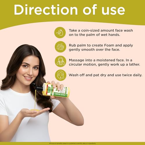 Image of Multani Naturals Aloe Vera & Papaya Face Wash 270ml | Ayurvedic Herbal Cleanser with Aloe Vera, Papaya | Hydrating, Nourishing & Skin Balancing Face Wash | SLS & Paraben Free, Dermatologically Tested | For Men & Women | Use For All Skin Types