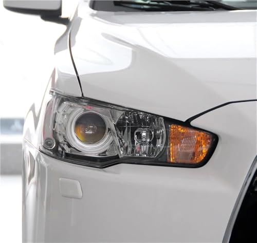 Couvercles lentilles de phare pour Lancer Ex 2008-2016 coque transparente - 6