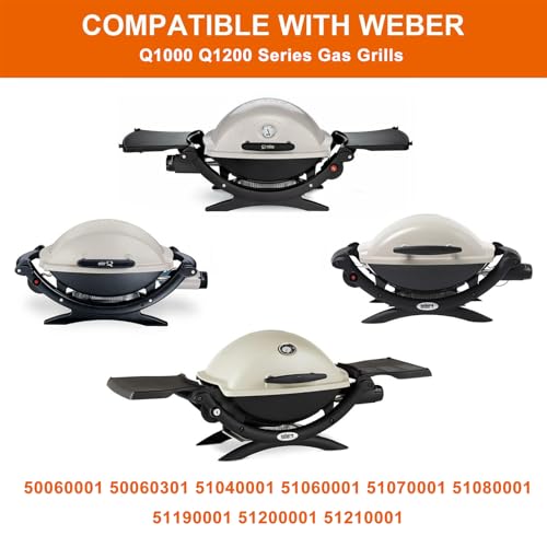 Image of DELSbbq Valve Regulator for Weber Q1000 Q1200 Series 51060001 Gas Grills, Replacement Parts for Weber 64866 Grill Contorl Valve Regulator Assembly