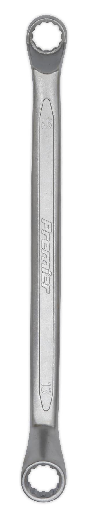 Sealey AK63257 8pc Offset Double End Ring Spanner Set, Chrome - Image 3