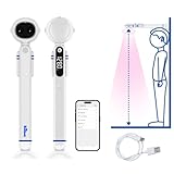 Bisonbody Smart Digital Height Measuring Device for Kids – Wireless Height Tracker with Dual Ultrasonic Measurement Technology – Accurate Smart Height Measurement Scale – Quirky Astronaut Design