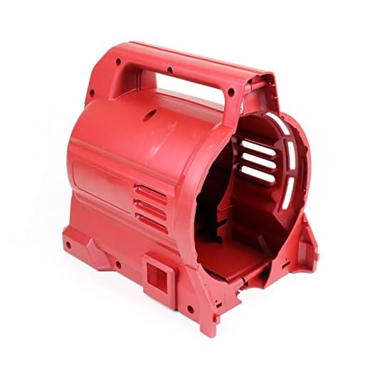 Xpotool Carcasa Para Bomba Pieza De Repuesto Roja Para Grupode Presión De Agua Doméstico Con Asa