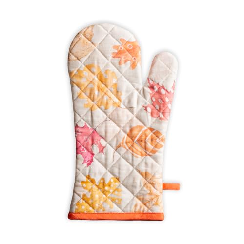 Maison d'Hermine Oven Gloves 100% Cotton Oven Mitt (7" x 13", Pack of 1)