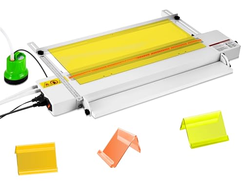 Dobladora de láminas acrílicas con temperatura ajustable, para tiras de plástico flexibles