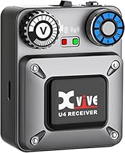 【Versatility】Xvive U4 2.4G wireless in ear monitor systemfeatured with mono balanced XLR or mono unbalanced TS input can  meet your requirement on different devices,provides smooth frequency with any headphones. 【High quality sound】Xvive U4 IEM wirel...