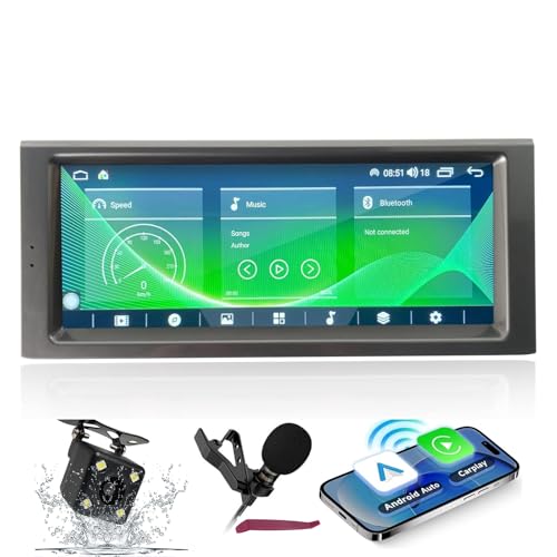 Autoradio Android 15 per Range Rover V8 L322 2002-2012 lettore multimediale da 10.25 navigazione GPS CarPlay HIFI FM Wi-Fi 5G SWC DSP microfono fotocamera 4 GB di RAM
