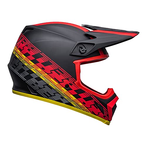 8005122009var-280031 - Casco Enduro Offroad Motocross MX-9 MIPS Offset Color Rojo/Negro Talla M
