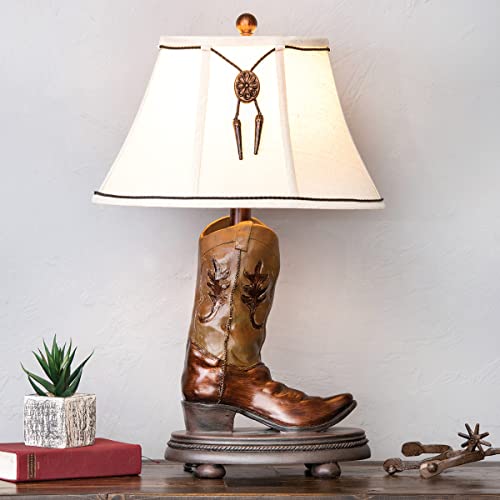 Black Forest Wrangler Cowboy Boot Lamp