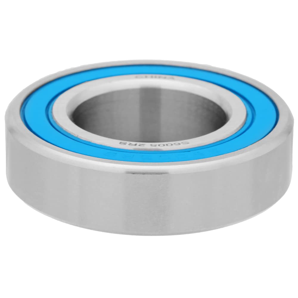 [10-Pack] S6005-2RS - Stainless Steel Deep Groove Radial Ball Bearing 0.984 in x 1.85 in x 0.472 in (ID x OD x W) | 25 mm x 47 mm x 12 mm (ID x OD x W) with Double Rubber Seal
