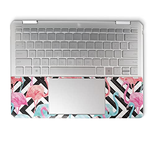 Image of MightySkins Carbon Fiber Skin Compatible with HP Spectre x360 14 inch (2022) Full Wrap Kit - Pop Flamingo | Protective, Durable Textured Carbon Fiber Finish | Easy to Apply | Made in The USA