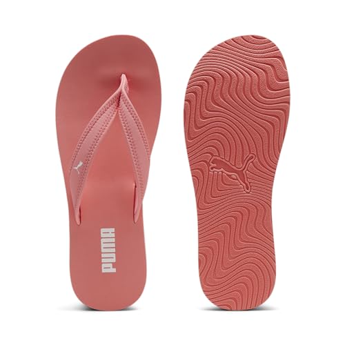 PUMA Mädchen Sandy Flip-Flop, Passionfruit Puma White, 35.5 EU