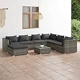 Genießen Sie Ihre Freizeit mit diesem trendigen Garten-Lounge-Set!