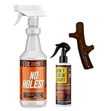 Zone Protects Bad Dog Training Bundle – No Holes Digging Prevention 32oz, Don't Chew Dare Chewing Deterrent 8oz, Redirect Training Chew Bone, Stops Chewing and Digging