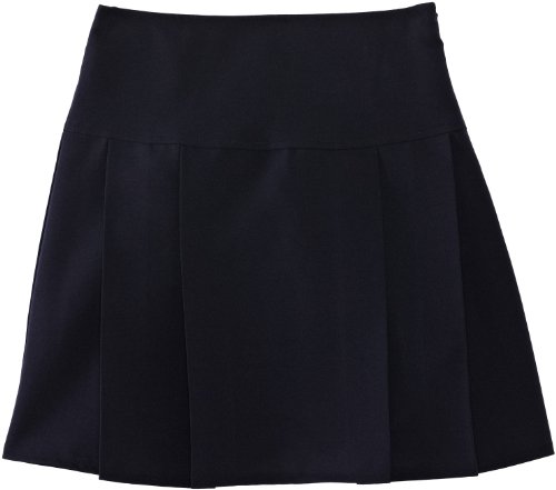 Falda para niñas Henley Pleated confeccionada con acabados de alta costura infantil