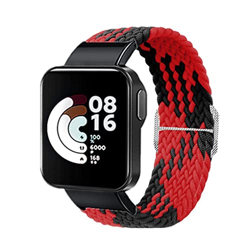 KangPlus Sport Straps Compatible with Redmi Watch ,Woven Elasticity Replacement Wristband Sport Soft Breathable Fabric Adjustable Band with Remove Tool for Women Men