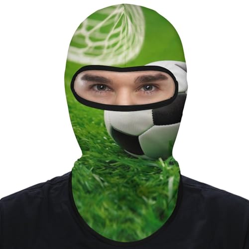 Máscara facial para balaclava verde para hombres y mujeres, protección solar, transpirable, cubre todo el rostro y cuello para senderismo, ciclismo, running y conducción miniatura 1