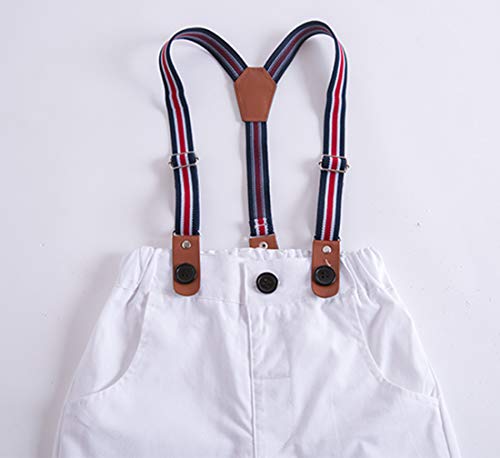stylesilove Toddler Little Boy Classic Chino Pants with Suspenders for Casual, Formal Wear and Special Occasions3