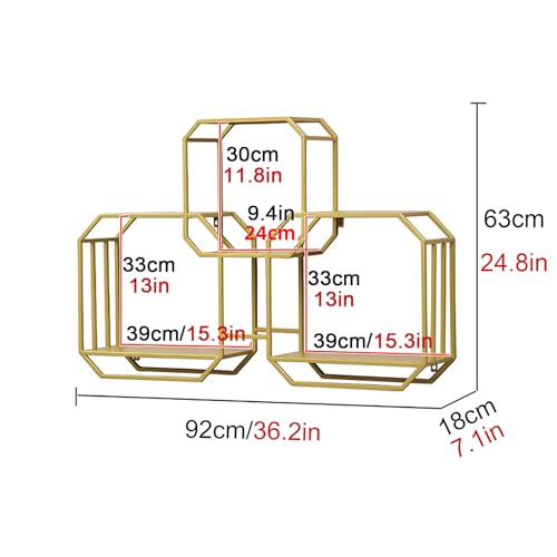 Présentoirs de rangement de vin multifonctionnels en fer - 8