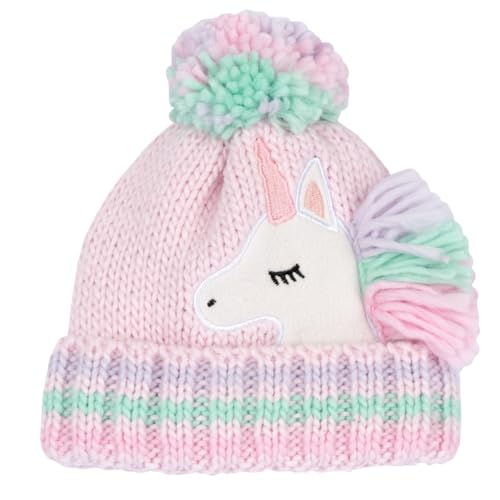 Chicco, Cappello Neonato e Neonata, Caldo, Comodo e Morbido, con Laccetti e PON PON, Abbigliamento Bambino e Bambina, Idee Regalo Nascita, Designed in Italy