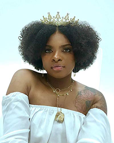 SWEETV Reale Tiara nozze per la sposa gioielli CZ