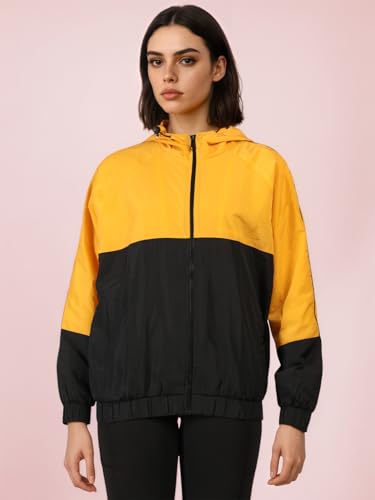 Image of CHKOKKO Sunscreen Jacket for Women Hooded Zipper Sports Jacket | UV Protection | Sun Protective | Lightweight Water Resistant | Riding Biker | Outdoor Travel Gym Running