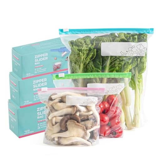 55 Pcs Assorted Zip Lock Freezer Bags