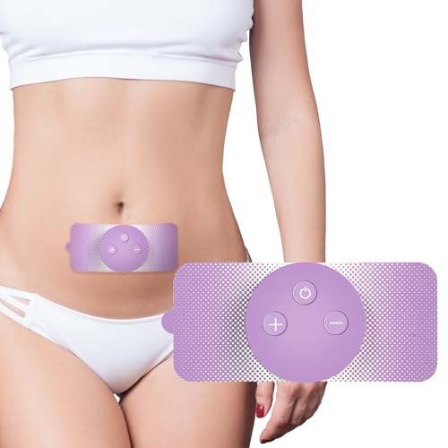 justwill wireless portable period cramps pain relief simulator with 3 modes 30 intensity rechargeable tens unit for menstrual cramp relief home medical devicegift for women wife girlfriend girl