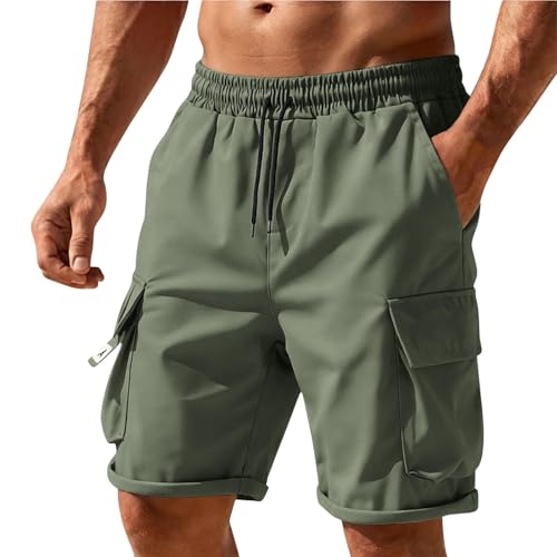 Short Cargo Homme Bermuda - Shorts Cargo Homme Multi-Poches – Vignette