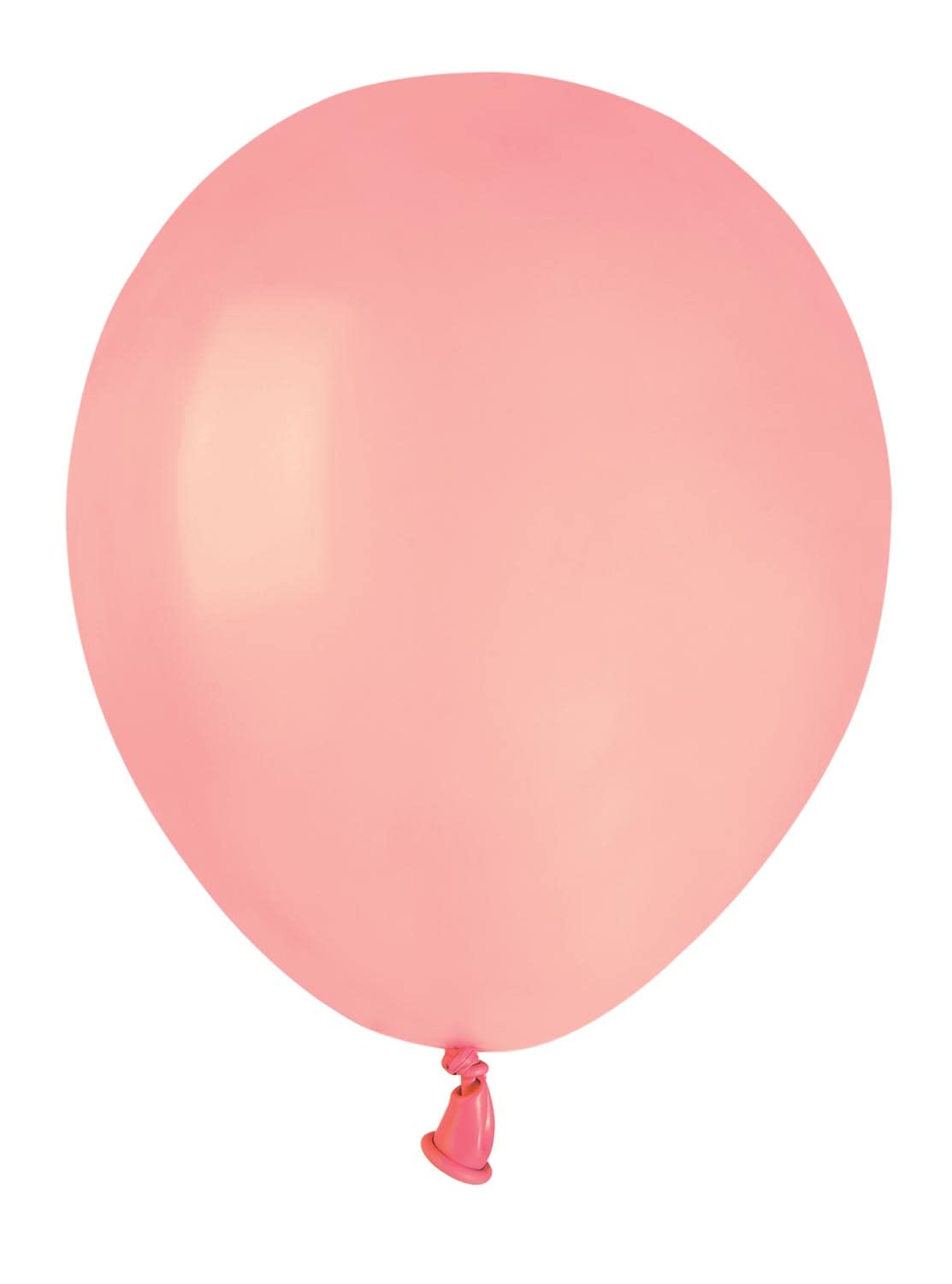 Pack 100 balloons in natural latex Premium Quality A50 (Ø 13cm / 5"), pastel pink