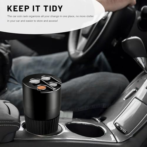 Portamonedas para carro con gran capacidad y organizador miniatura 5