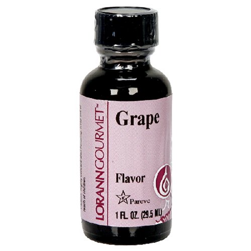 LorAnn Grape SS Flavor, 1 dram bottle (.0125 fl oz - 3.7ml - 1 teaspoon) - 4 Pack
