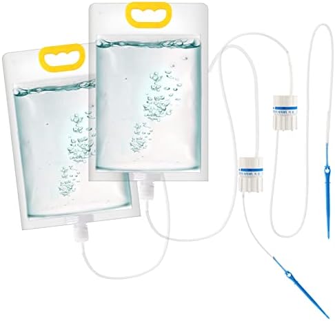 AFLIFLI Drip Irrigation Bag, Automatic Watering System for 30 Days Self Automatic Drip Irrigation Kit with Slow Release Control, Irrigation Device, Plant Watering for Indoor Plants Pack of 2