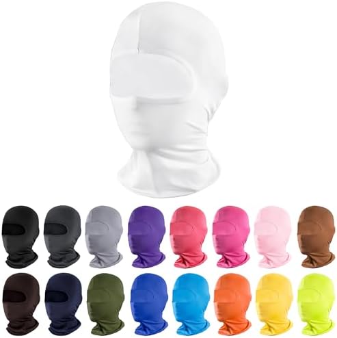 Pukavt 1-6 Pack Balaclava Face Mask, Ski Mask for Men Women