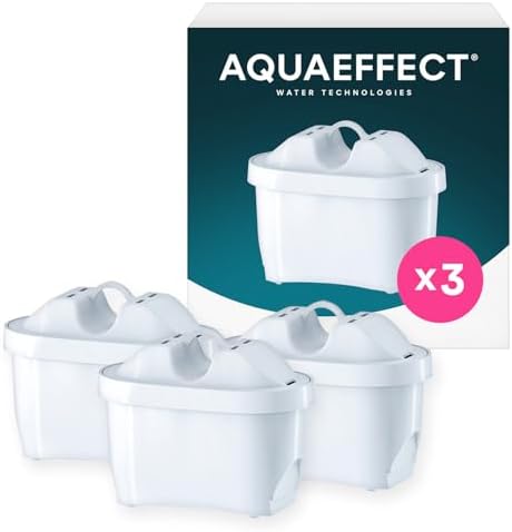 AQUAEFFECT MAX+ Water Filter Cartridge Pack Of 6 - Compatible