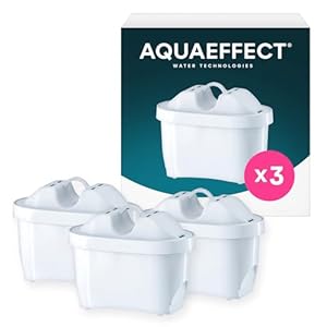 AQUAEFFECT MAX+ Wasserfilter-Kartusche 3 Stück