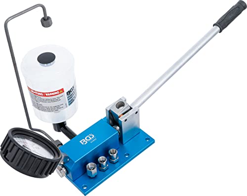 BGS Diesel Einspritzdüsen Prüfgerät Prüfen Testen Spezialwerkzeug Prüf-Einstellgerät für Dieseleinspritzdüsen Test Tester Prüfer Einstellgerät Injektor Überprüfung Abdrückgerät Düsen Dieselmotoren Aut